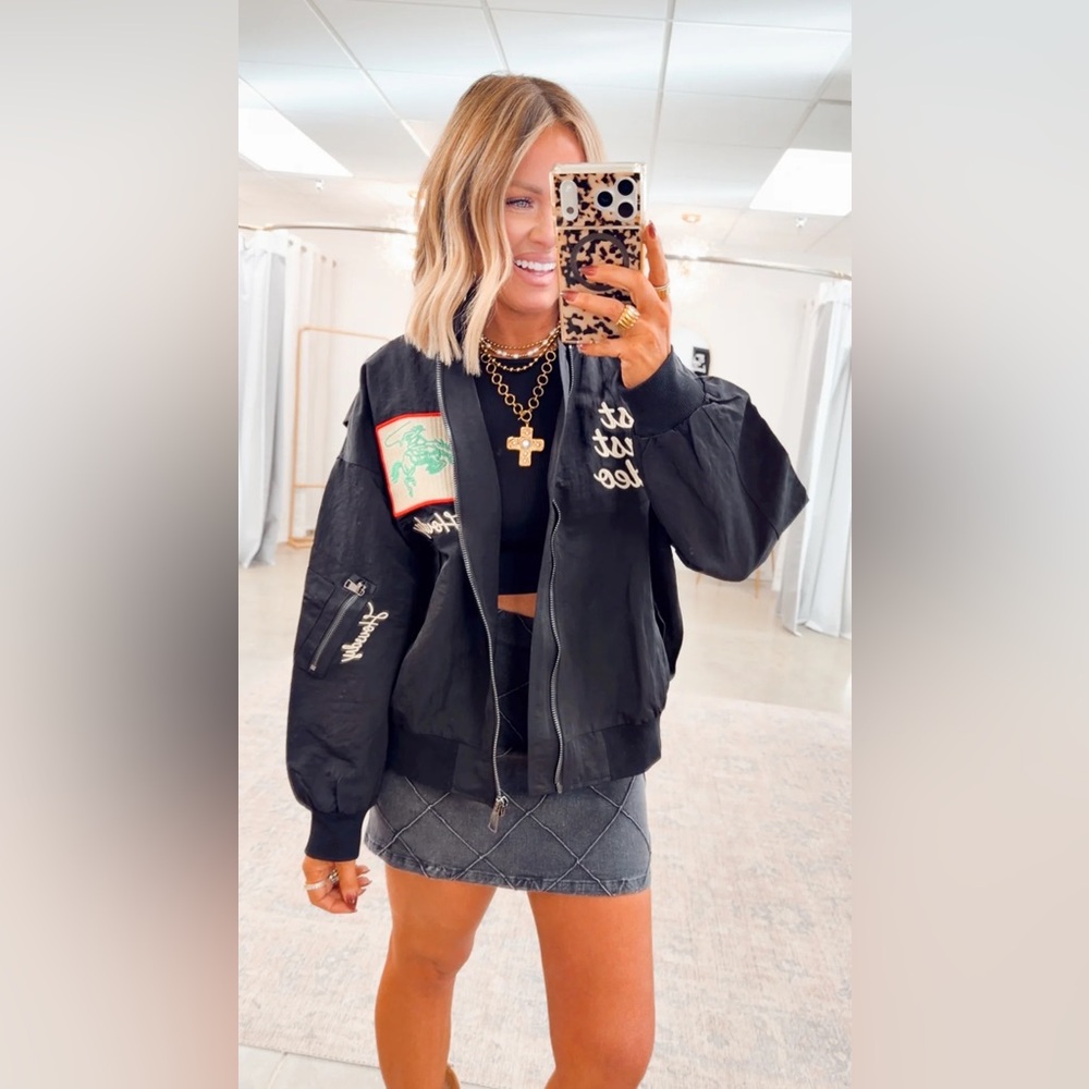NWT - The West Coast Rodeo - Bomber Jacket - Picture 2 of 4